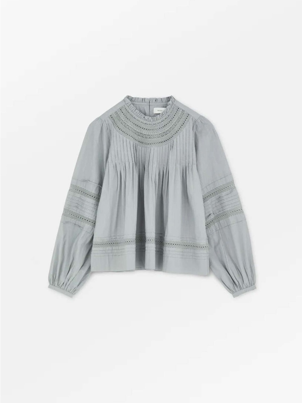 Skall Studio Bianco Blouse — Cloud Grey, Size 38, 100% Organic Cotton - Picture 4 of 8